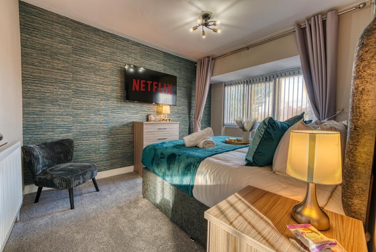 Stylish House - B'Ham Airport And Nec, Jlr Solihull, Business & Leisure Stays - Aspen House Екстер'єр фото